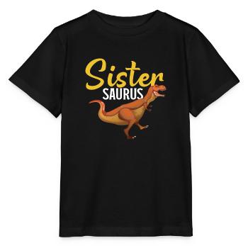 Dinosaurs 3 - Stanley/Stella Kinder T-Shirt MINI CREATOR  - Schwarz - Vorne - Mikhail (115cm)