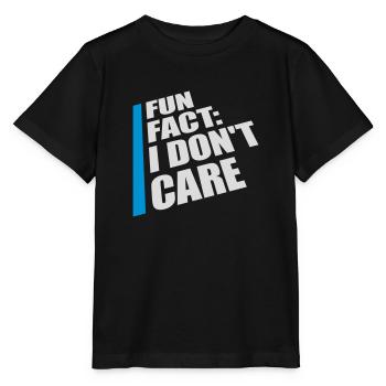Je me fiche des faits - T-shirt bio MINI CREATOR Stanley/Stella Enfant - noir - Devant - Mikhail (115cm)