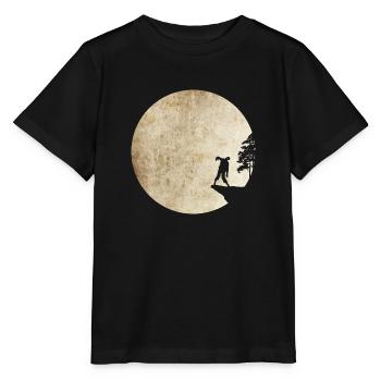 Nuit zombie - T-shirt bio MINI CREATOR Stanley/Stella Enfant - noir - Devant - Mikhail (115cm)