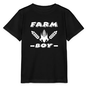Ferme - T-shirt bio MINI CREATOR Stanley/Stella Enfant - noir - Devant - Mikhail (115cm)