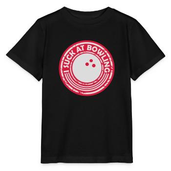 Je suis nul au bowling - T-shirt bio MINI CREATOR Stanley/Stella Enfant - noir - Devant - Mikhail (115cm)