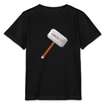Linux Admin Chmod - Stanley/Stella MINI CREATOR Kids’ T-Shirt - black - Front - Mikhail (115cm)