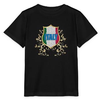 Italie Italie Italie Rome Europe Italie Italie Milan - T-shirt bio MINI CREATOR Stanley/Stella Enfant - noir - Devant - Mikhail (115cm)