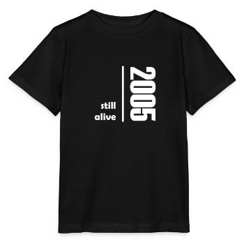 Still Alive White (2005) - Stanley/Stella MINI CREATOR Kids’ T-Shirt - black - Front - Mikhail (115cm)