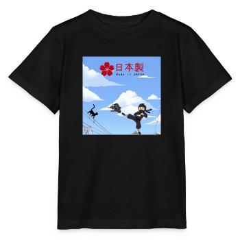 Voici mon histoire.... - T-shirt bio MINI CREATOR Stanley/Stella Enfant - noir - Devant - Mikhail (115cm)