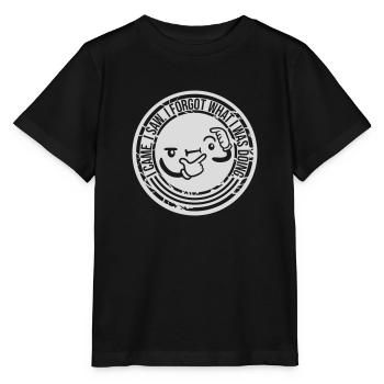 I came saw forget - Stanley/Stella Kinder T-Shirt MINI CREATOR  - Schwarz - Vorne - Mikhail (115cm)