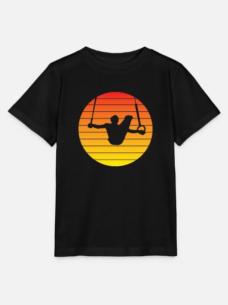 Turnen Bodenturnen Turner Turnverein Geräteturnen - Stanley/Stella Kinder T-Shirt MINI CREATOR - Schwarz