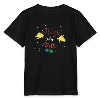 Jingle My Bells - Stanley/Stella MINI CREATOR Kids’ T-Shirt - black - Front - Mikhail (115cm)