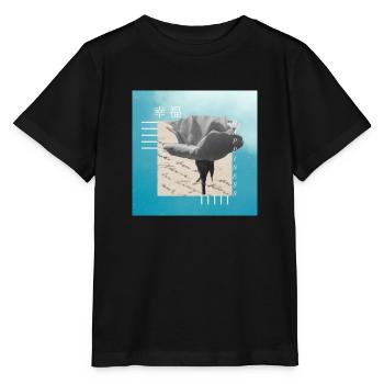 Japanisch - Stanley/Stella Kinder T-Shirt MINI CREATOR  - Schwarz - Vorne - Mikhail (115cm)