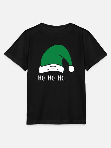 HO HO HO - Stanley/Stella Kinder T-Shirt MINI CREATOR - Schwarz