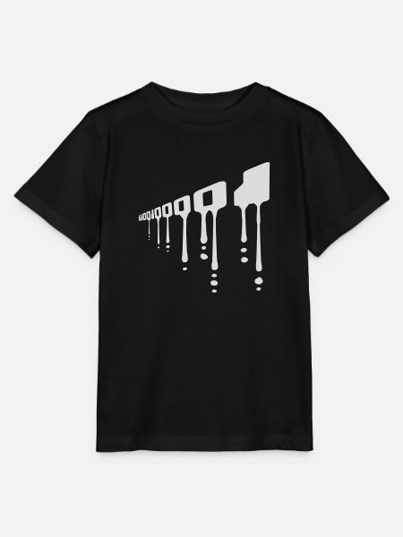 Binär Code Programm Sprache - Stanley/Stella Kinder T-Shirt MINI CREATOR - Schwarz