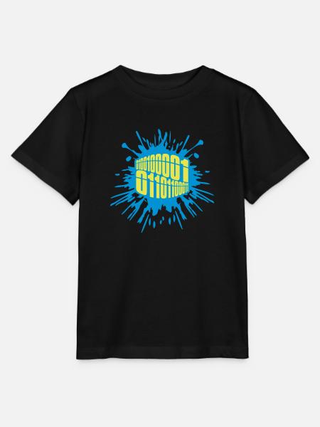 Binär Code Programm Sprache - Stanley/Stella Kinder T-Shirt MINI CREATOR - Schwarz