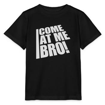 Viens à moi bro - T-shirt bio MINI CREATOR Stanley/Stella Enfant - noir - Devant - Mikhail (115cm)