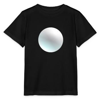La planète Pluton - T-shirt bio MINI CREATOR Stanley/Stella Enfant - noir - Devant - Mikhail (115cm)