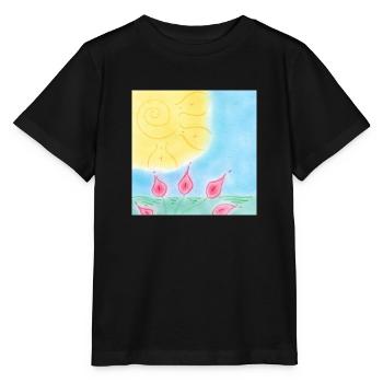 JOURNÉE SUR LE TERRAIN - T-shirt bio MINI CREATOR Stanley/Stella Enfant - noir - Devant - Mikhail (115cm)