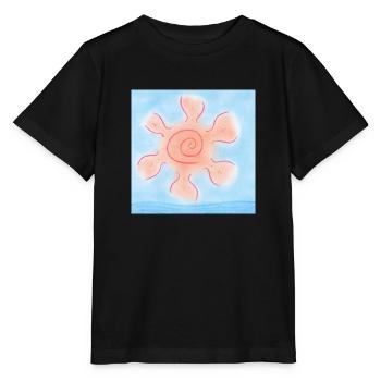 SONNE AM MEER - Stanley/Stella Kinder T-Shirt MINI CREATOR  - Schwarz - Vorne - Mikhail (115cm)