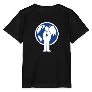 La Terre - T-shirt bio MINI CREATOR Stanley/Stella Enfant - noir - Devant - Mikhail (115cm)