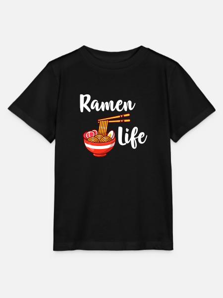 Ramen Leben - Stanley/Stella Kinder T-Shirt MINI CREATOR - Schwarz