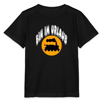 Eisenbahn - Stanley/Stella Kinder T-Shirt MINI CREATOR  - Schwarz - Vorne - Mikhail (115cm)