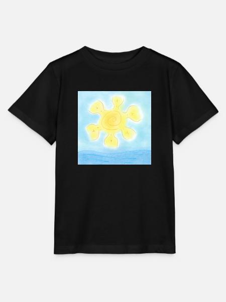 SONNIG ÜBER DEM MEER - Stanley/Stella Kinder T-Shirt MINI CREATOR - Schwarz