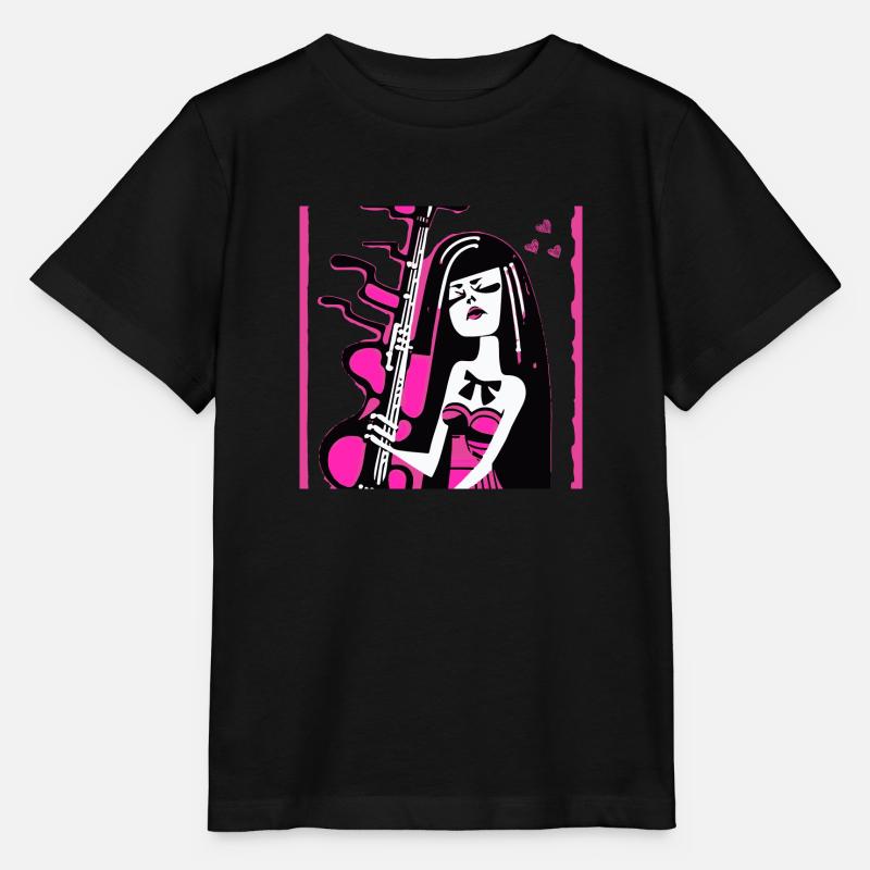Mädchen 14 - Stanley/Stella Kinder T-Shirt MINI CREATOR  - Schwarz