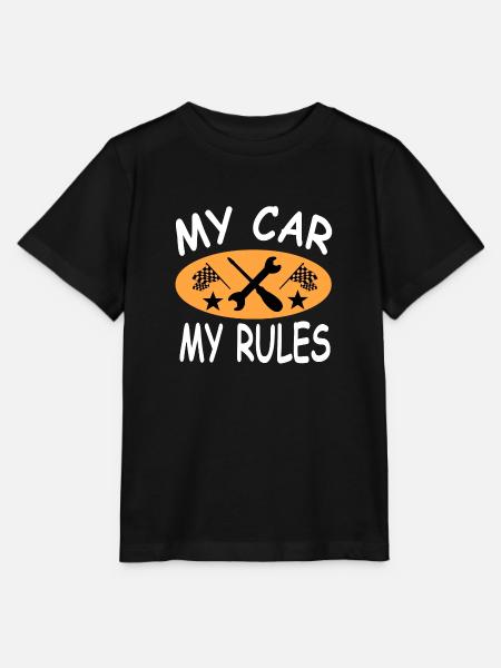 Auto - Stanley/Stella Kinder T-Shirt MINI CREATOR - Schwarz