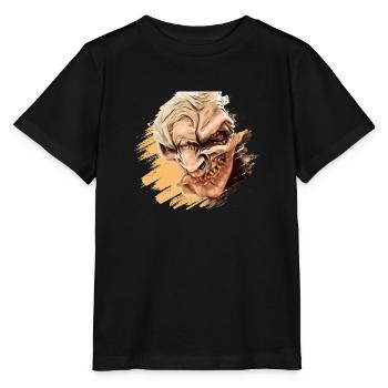 Krampus Percht Devil 2322 - T-shirt bio MINI CREATOR Stanley/Stella Enfant - noir - Devant - Mikhail (115cm)