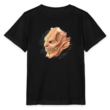 Krampus Percht Devil 2318 - T-shirt bio MINI CREATOR Stanley/Stella Enfant - noir - Devant - Mikhail (115cm)