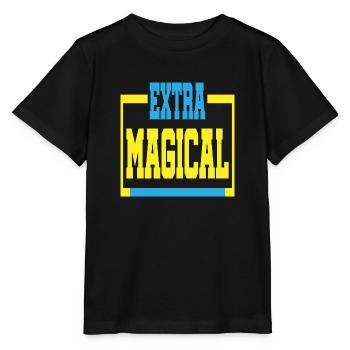 Extra Magical - Stanley/Stella MINI CREATOR Kids’ T-Shirt - black - Front - Mikhail (115cm)