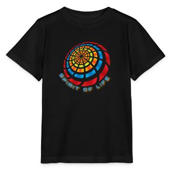 Spirit of Life - Stanley/Stella Kinder T-Shirt MINI CREATOR  - Schwarz - Vorne - Mikhail (115cm)