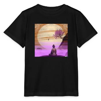 JD Star Artwork No.6 - Stanley/Stella Kinder T-Shirt MINI CREATOR  - Schwarz - Vorne - Mikhail (115cm)