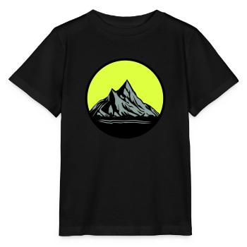 Montagnes - T-shirt bio MINI CREATOR Stanley/Stella Enfant - noir - Devant - Mikhail (115cm)