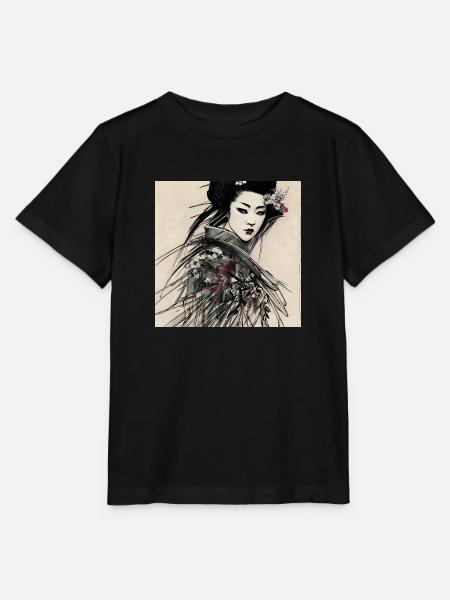 Geisha - Stanley/Stella Kinder T-Shirt MINI CREATOR - Schwarz