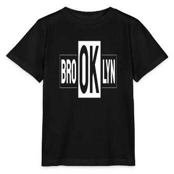 Brooklyn - T-shirt bio MINI CREATOR Stanley/Stella Enfant - noir - Devant - Mikhail (115cm)