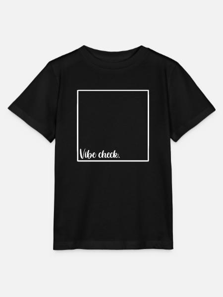Vibe-Check - Stanley/Stella Kinder T-Shirt MINI CREATOR  - Schwarz