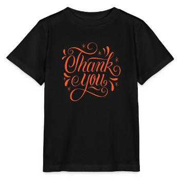 Merci - T-shirt bio MINI CREATOR Stanley/Stella Enfant - noir - Devant - Mikhail (115cm)