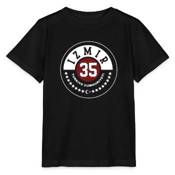 Izmir - T-shirt bio MINI CREATOR Stanley/Stella Enfant - noir - Devant - Mikhail (115cm)