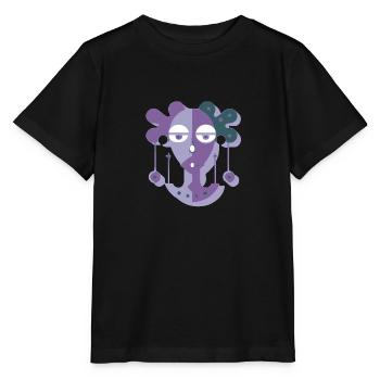 Lisa the Purple Woman - Stanley/Stella MINI CREATOR Kids’ T-Shirt - black - Front - Mikhail (115cm)