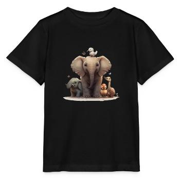Family - Stanley/Stella MINI CREATOR Kids’ T-Shirt - black - Front - Mikhail (115cm)