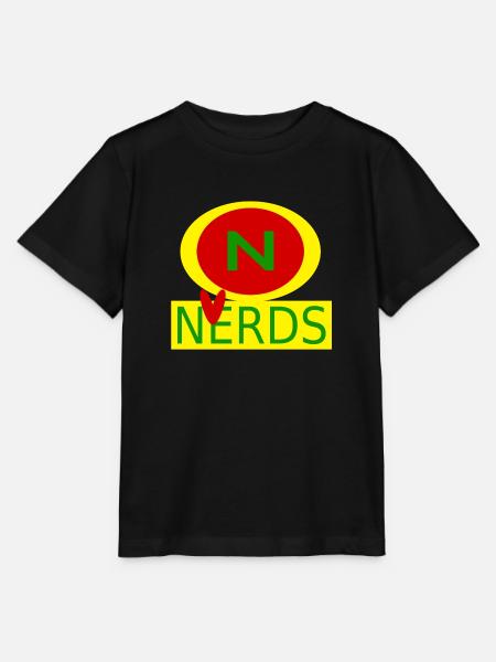 Liebe Nerds - Stanley/Stella Kinder T-Shirt MINI CREATOR  - Schwarz