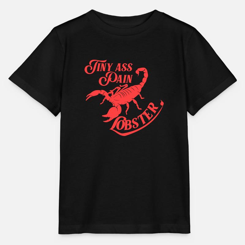Skorpion Tiny Schmerz Hummer - Stanley/Stella Kinder T-Shirt MINI CREATOR  - Schwarz