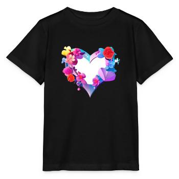 Valentine's Day Mother's Day Wedding Love Engagement - Stanley/Stella MINI CREATOR Kids’ T-Shirt - black - Front - Mikhail (115cm)