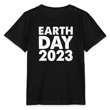 Earth Day 2023 - Stanley/Stella Kinder T-Shirt MINI CREATOR  - Schwarz - Vorne - Mikhail (115cm)
