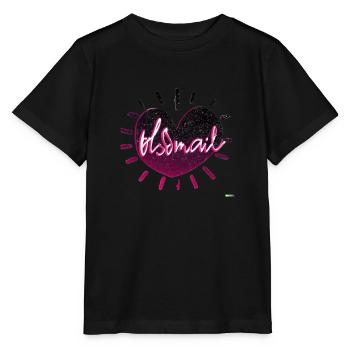 Heart - Stanley/Stella MINI CREATOR Kids’ T-Shirt - black - Front - Mikhail (115cm)