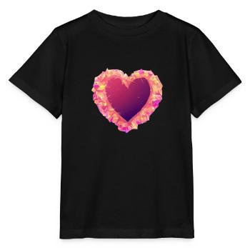 Valentine's Day Engagement Mother's Day Love Wedding - Stanley/Stella MINI CREATOR Kids’ T-Shirt - black - Front - Mikhail (115cm)