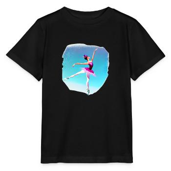 Dancer Ballet Gift Dance Ballerina Dance Class - Stanley/Stella MINI CREATOR Kids’ T-Shirt - black - Front - Mikhail (115cm)