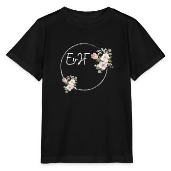 Personalisierter Junggesellenabschied - Stanley/Stella Kinder T-Shirt MINI CREATOR  - Schwarz - Vorne - Mikhail (115cm)