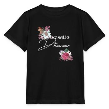 Demoiselle d'honneur - T-shirt bio MINI CREATOR Stanley/Stella Enfant - noir - Devant - Mikhail (115cm)