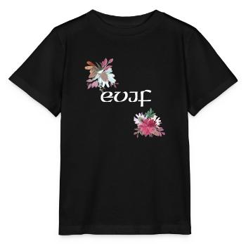 Personalisierter Junggesellenabschied - Stanley/Stella Kinder T-Shirt MINI CREATOR  - Schwarz - Vorne - Mikhail (115cm)