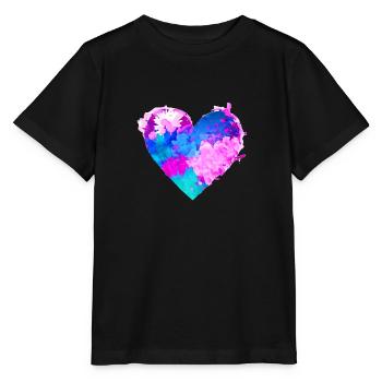 Valentine's Day Love Engagement Mother's Day Wedding - Stanley/Stella MINI CREATOR Kids’ T-Shirt - black - Front - Mikhail (115cm)